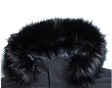 Cotton-padded Fur Trimmed Coat