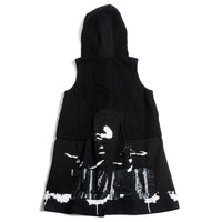 Hooded Long Sweater Vest