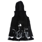 Hooded Long Sweater Vest