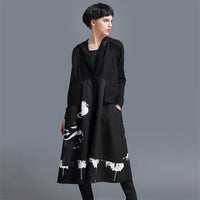 Hooded Long Sweater Vest