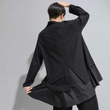 Loose Fit Asymmetrical Ruffles Sweatshirt