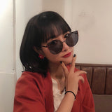 Yellow Personality Cool Big Glasses