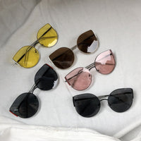 Yellow Personality Cool Big Glasses