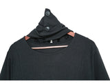 Asymmetrical  Split Joint Long T-shirt