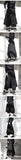 High Elastic Waist Black Wide Leg Pants