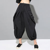 Pleated Big Size Trousers