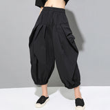 Pleated Big Size Trousers