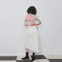 Water Color Pattern Long Sleeve T-shirt