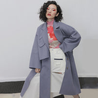 Water Color Pattern Long Sleeve T-shirt