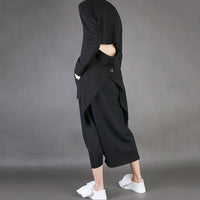 Asymmetrical Hollow Out T-shirt