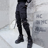 Long Pocket Split Trousers