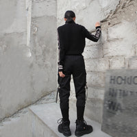 Long Pocket Split Trousers