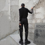 Long Pocket Split Trousers