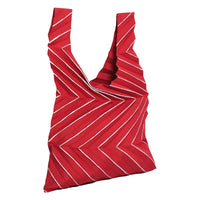 Red Pleated Three-dimensional Bag