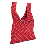 Red Pleated Three-dimensional Bag