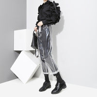 Korean Style Transparent Ankle-length Pants