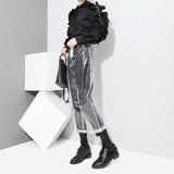 Korean Style Transparent Ankle-length Pants