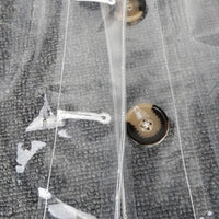 High Waisted Transparent Skirt With Pockets