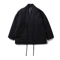 V-collar Bandage Coat