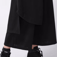 Loose Spliced High Waist Pants