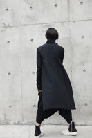Long Cotton-padded Loose Coat