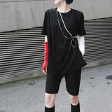 Elastic Finger Arm Sleeve Multicolor Gloves