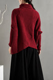 Turtleneck Batwing Sweater