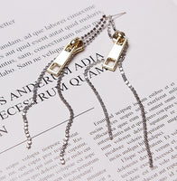 Zipper Earrings
