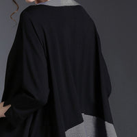Black and Grey Plaid T-shirt