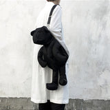 Black Wild Adjustable Shoulder Bag