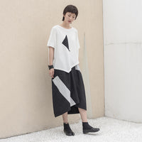 Irregular Triangle Printed Tee