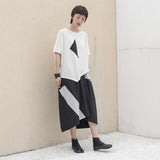 Irregular Triangle Printed Tee