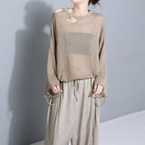 Round Neck Short Sleeve T-shirt