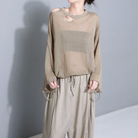 Round Neck Short Sleeve T-shirt