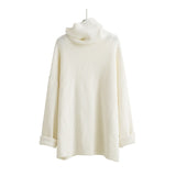 High Collar Long Sleeve Solid Black Gary Sweater