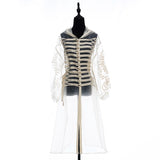 See-through Windbreaker Trench
