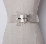 Transparent Plastic Solid Color PVC Belt