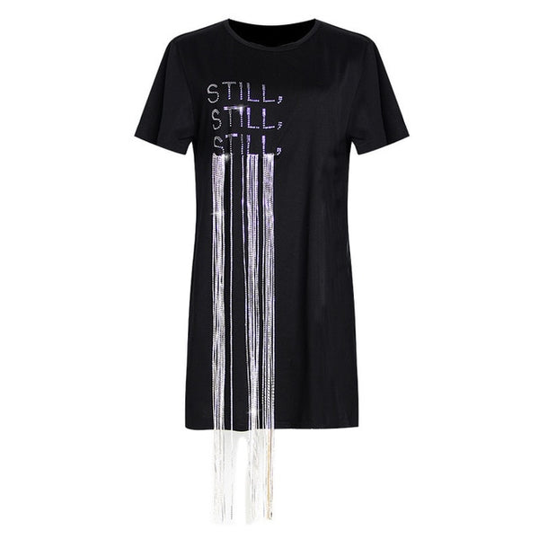 Letter Chain T-shirt