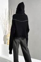 Distressed Knitted Sweater
