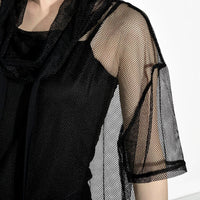 High Collar Half Sleeve T-shirt