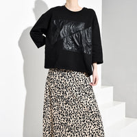 Round Neck Long Sleeve T-shirt