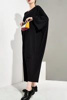 Black Wide Leg Big Size Jumpsuit