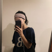 Knitted High Elastic Hair Band