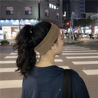 Knitted High Elastic Hair Band