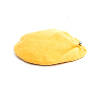 Wool Pearls Pleated Temperament Hat