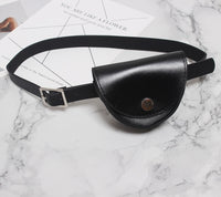 Pu Leather Split Joint Mini-bag