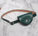 Pu Leather Split Joint Mini-bag