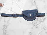 Pu Leather Split Joint Mini-bag