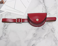 Pu Leather Split Joint Mini-bag
