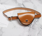Pu Leather Split Joint Mini-bag